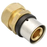 Stabilo-sanitär Pipetec Pressfitting Verschraubung Übergang 26x3 mm Verbundrohr auf