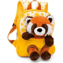 NICI Rucksack mit Plüschtier 21x26cm Roter Pa - Gelb