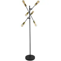 Searchlight Stehleuchte Schwarz - 150 cm