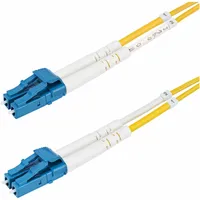 Startech StarTech.com 5 Meter LWL Patchkabel LC LC (UPC) Singlemode OS2 Duplex, 9/125μm, 100gbit, Biegeunempfindlich, Geringe Einfügedämpfung, LSZH Glasfaserkabel