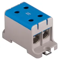 Pollmann Universalklemme Pollmann UK 95/2 N, 2-fach, blau