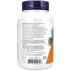 NOW Foods Calcium & Magnesium Tabletten 100 St.