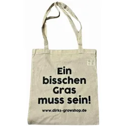 Jutebeutel von Dirks Growshop | Ein bisschen Gras muss sein #2