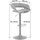 Actona 2er Set Actona Barhocker Grace Stoff Grau Anthrazit