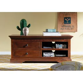 MASSIVMOEBEL24.DE Oxford TV-Board 115x48x50 cm Braun Holz, Massivholz