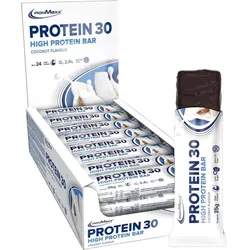 IronMaxx Protein 30 Bar Proteinriegel Geschmack Coconut 24x35 g