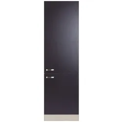 Hochschrank Optihwr Dekor Weiß