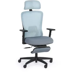 Bürostuhl MASTER, blau/grau