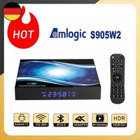 Amlogic S905W2 Android 11,0 Smart Tv Box 4K 60Fps 5G Wifi Hdr10 Streaming Media