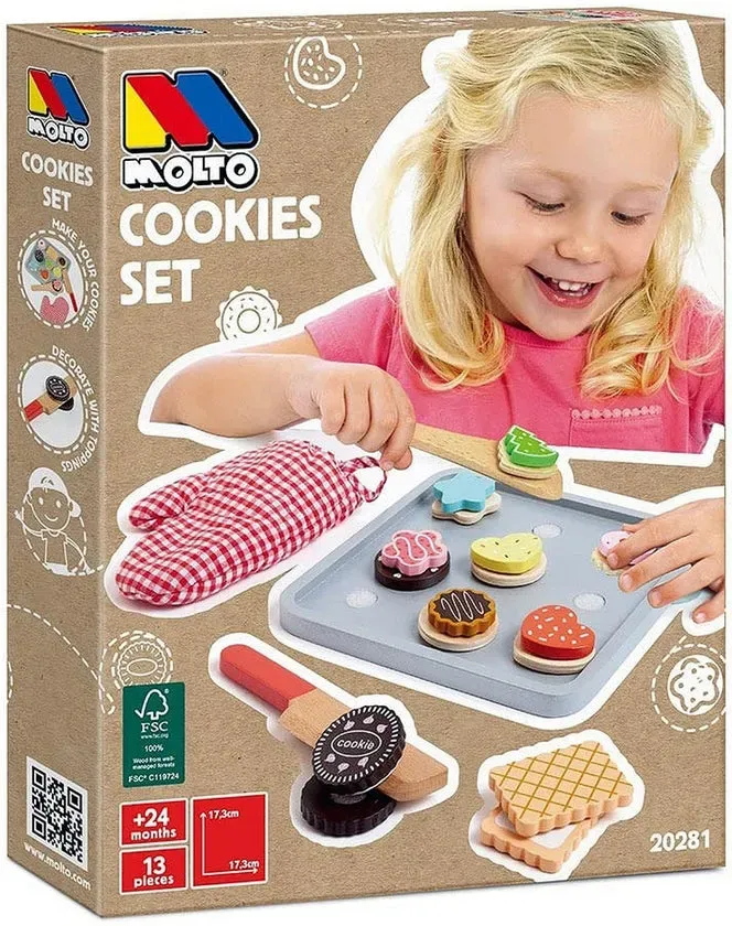 Mahlzeiten-Set Moltó Cookies Set 13 Stücke