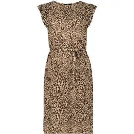 Zero Minikleid mit Gürtel Beige/Braun 44