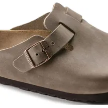 Birkenstock Boston Nubukleder geölt schmal tabacco brown 40