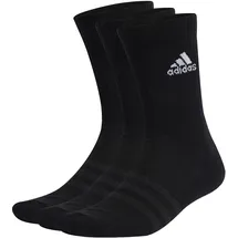 adidas Cushioned Crew Socken 3er Pack Black / White 19-21
