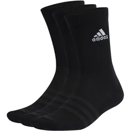 adidas Cushioned Crew Socken 3er Pack Black / White 19-21