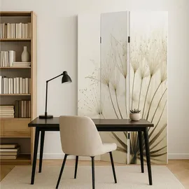 Hti-Living Paravent Pusteblume HTI-Line - Weiß