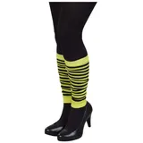 MICA Kostüm Stulpen - Biene - für Erwachsene gelb|schwarz