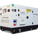 MACHTMANN Diesel Stromerzeuger Generator 100 KVA, 80 kW Silent Elektrostart