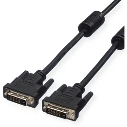 VALUE Monitorkabel DVI, DVI ST-ST, (24+1) dual link, 1 m