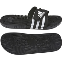 Adidas Adissage Schlappen, Core Black/Ftwr White/Core Black, 37 EU