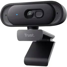 Trust Ovala 2K QHD Webcam Schwarz