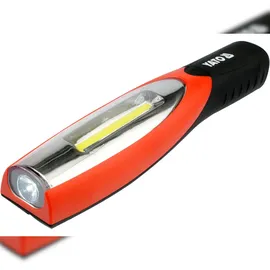 Yato Akku Arbeitsleuchte 3,7V COB LED/POWER LED 2in1 mit Magnet
