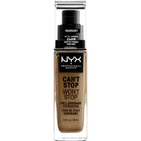 NYX Professional Makeup Can't Stop Won't Stop Foundation 16 mahogany 30 ml