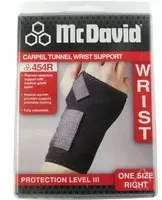 McDavid Carpel Tunnel 454 Support de Poignet Droit Taille Unique Bandage(S) 1 pc(s)