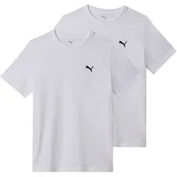Puma ESS Logo Tee weiß S