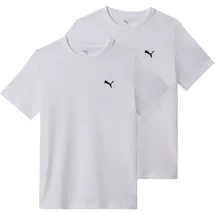 Puma ESS Logo Tee weiß S