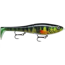 Rapala - X-Rap Peto Angelköder - Kunstköder mit weichem Fischschwanz - Süßwasser Spinnköder - Lauftiefe 0.5-1m - Fischköder 14cm, 39g - Hergestellt in Estland - Olive Green