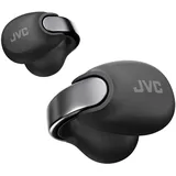JVC NEARPHONES HA-NP1T-B - True Wireless Ohrhörer im Schmuckdesgin, Bequeme Passform, Schnellladefunktion, Multipoint-Verbindung, Bluetooth 5.3, 24 Std. Akkulaufzeit, App - (Tiefschwarz)