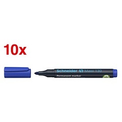 Schneider Maxx 130 Permanentmarker blau 1,0 - 3,0 mm, 10 St.