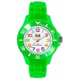 Ice Watch MN.GN.M.S.12 Ice Mini Grün Silikon Weiß Analog Kinder/Damen Uhr