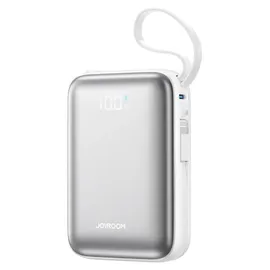 Joyroom JR-PBF29 20000mAh 22,5W Powerbank mit Doppelkabel Weiß