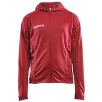 Craft Evolve Hood Jacket JR Bright Red 122/128