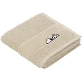 VOSSEN Sleepy Snoopy Handtuchset 30 x 50 cm beige 2 St.