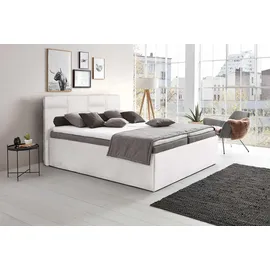Halmon Schlafkomfort Betten Damas 100 x 200 cm Weiß