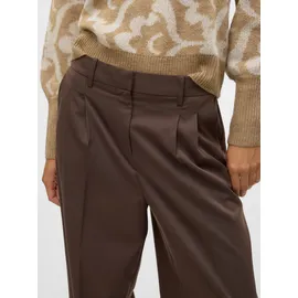 Vero Moda VMNILA MW Loose Dad Pant Noos Stoffhose Braun 36 32