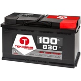 Tokohama 12V 100AH 830A/EN Autobatterie ersetzt 88Ah 90Ah 92Ah 95Ah T5-60038