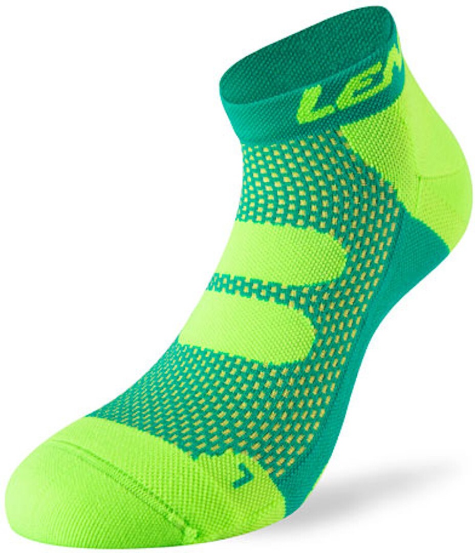 Lenz 5.0 Short Compressie sokken, groen, 42 43 44