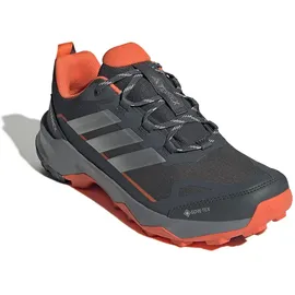 adidas Terrex Skychaser Ax5 Goretex Wanderschuhe - Grey Six / Silver Met / Semi Impact Orange - EU 43 1/3