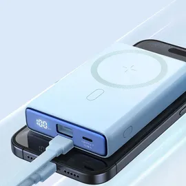 Joyroom JR-PBM01 10000 mAh 20 W Violett + Lightning auf USB-C Kabel – Lila