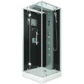 AcquaVapore AquaVapore Dampfdusche Duschtempel Sauna Dusche Duschkabine D38-23L2 100x100 cm