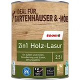 toom 2in1 Holzlasur mahagonifarben 2,5 l