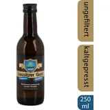 Leinöl kaltgepresst - Lausitzer Gold ungefiltert erste Pressung Omega 3, 250ml