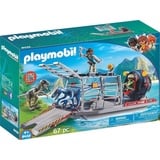 Playmobil The Explorers Propellerboot mit Dinokäfig 9433