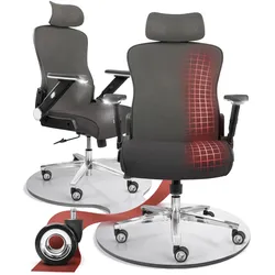CLOUVOU PowerSeat Bürostuhl Ergonomisch – Anthrazit