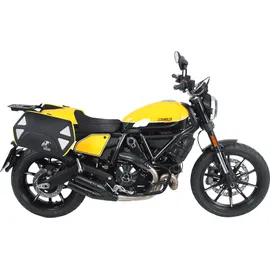 Hepco & Becker C-Bow Satteltaschenhalter Silber Scrambler 800 19- - Motorradzubehör - Motorradgepäck