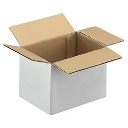 20 Nestler Wellpapp-Faltkartons 1-wellig weiß 19,0 x 13,0 x 13,7 cm Außenmaß