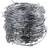 DEMA Stacheldraht Verzinkt 25 m 2,8 mm Silber